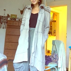 Free People Fall Coat - Faux Fur Collar